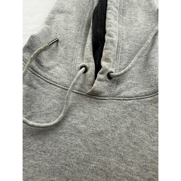 Champion Hoodie Mens Small Gray Lightweight Normcore Casual Pullover Sweatshirt - Picture 4 of 7